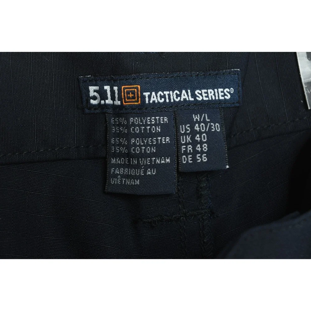 5.11 Tactical Taclite Pro Pants Mens 40x30 Dark Navy Blue Regular Fit Cargo